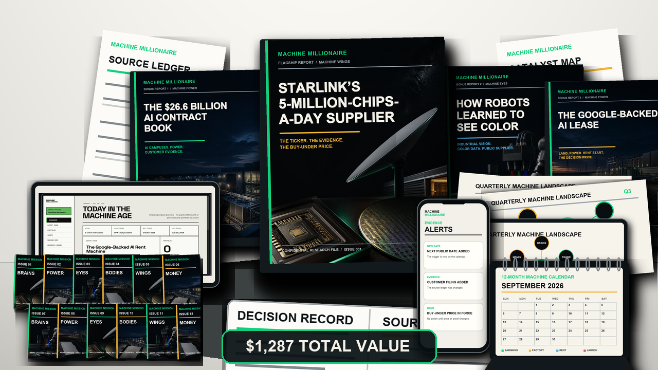 The complete Machine Millionaire membership and four opening reports